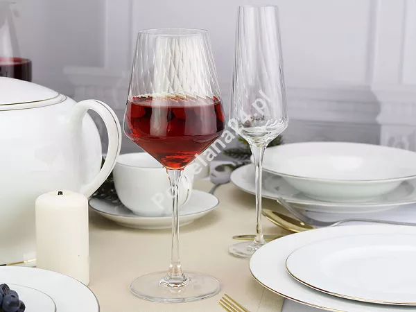 Kpl. kieliszków do szampana 180 ml (4 szt) Krosno - Lumi Avant-Garde 0180
