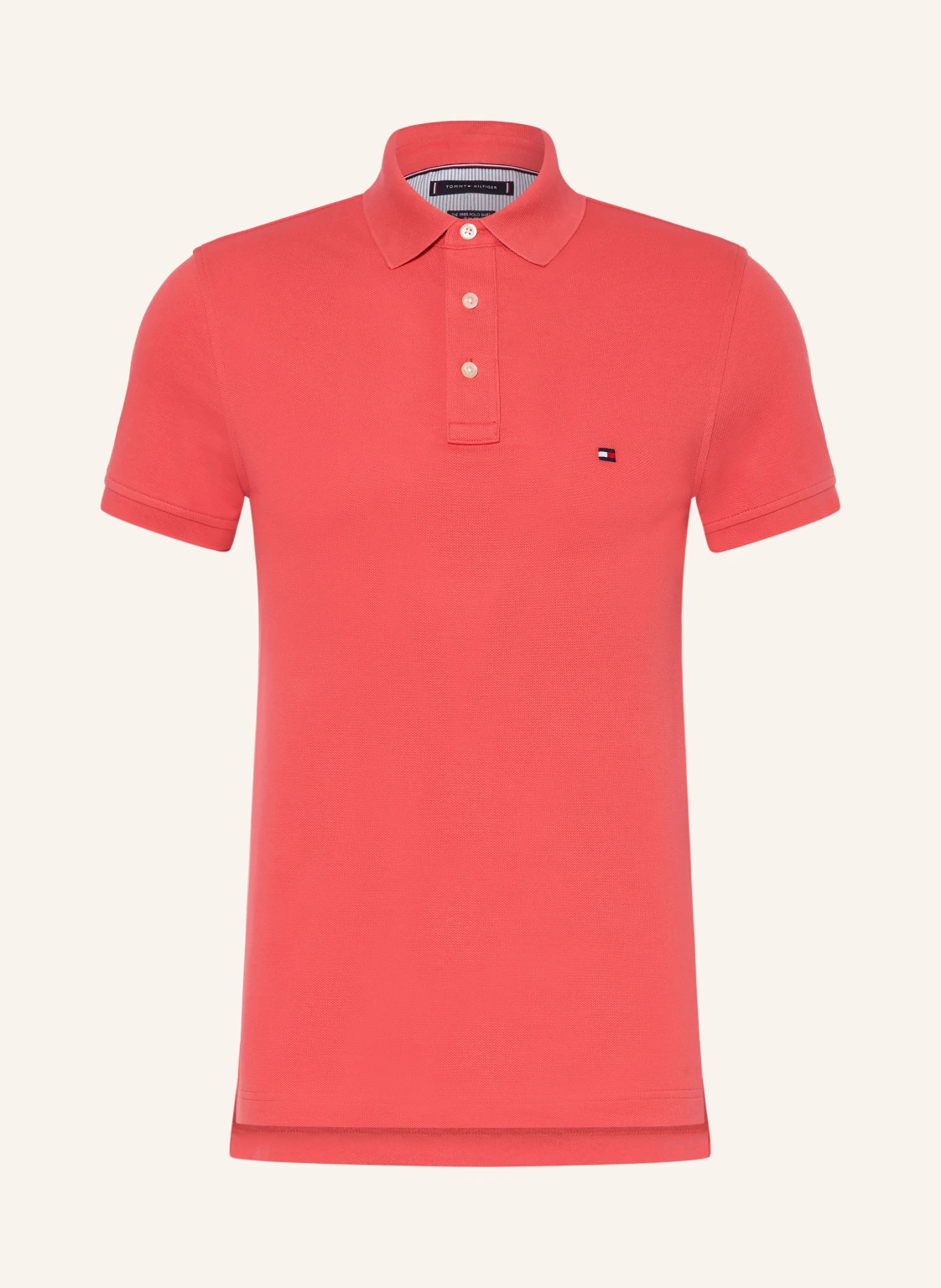 TOMMY HILFIGER Piqué-Poloshirt Slim Fit