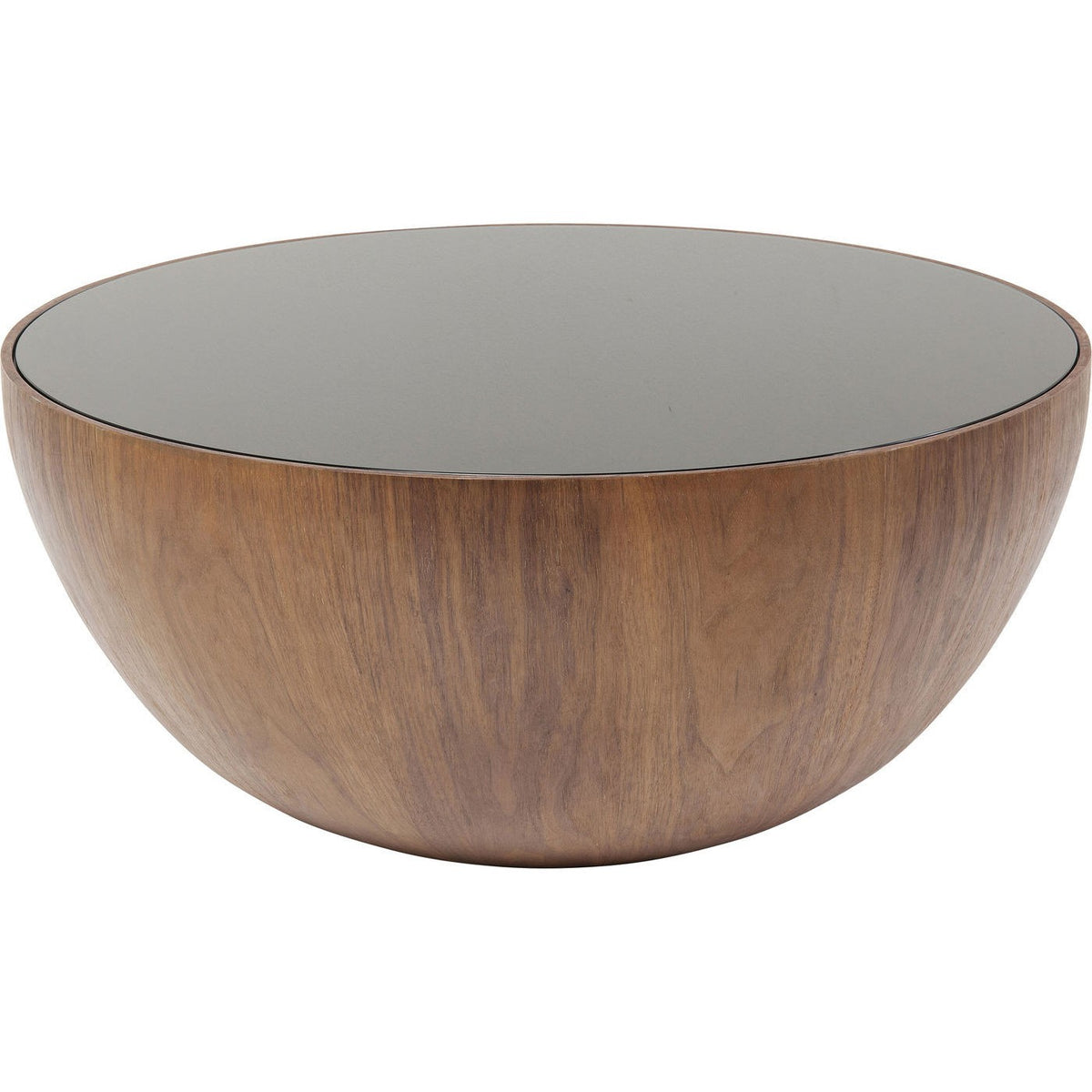 Kare Design Salontafel Tear Drops Ø80cm walnoot