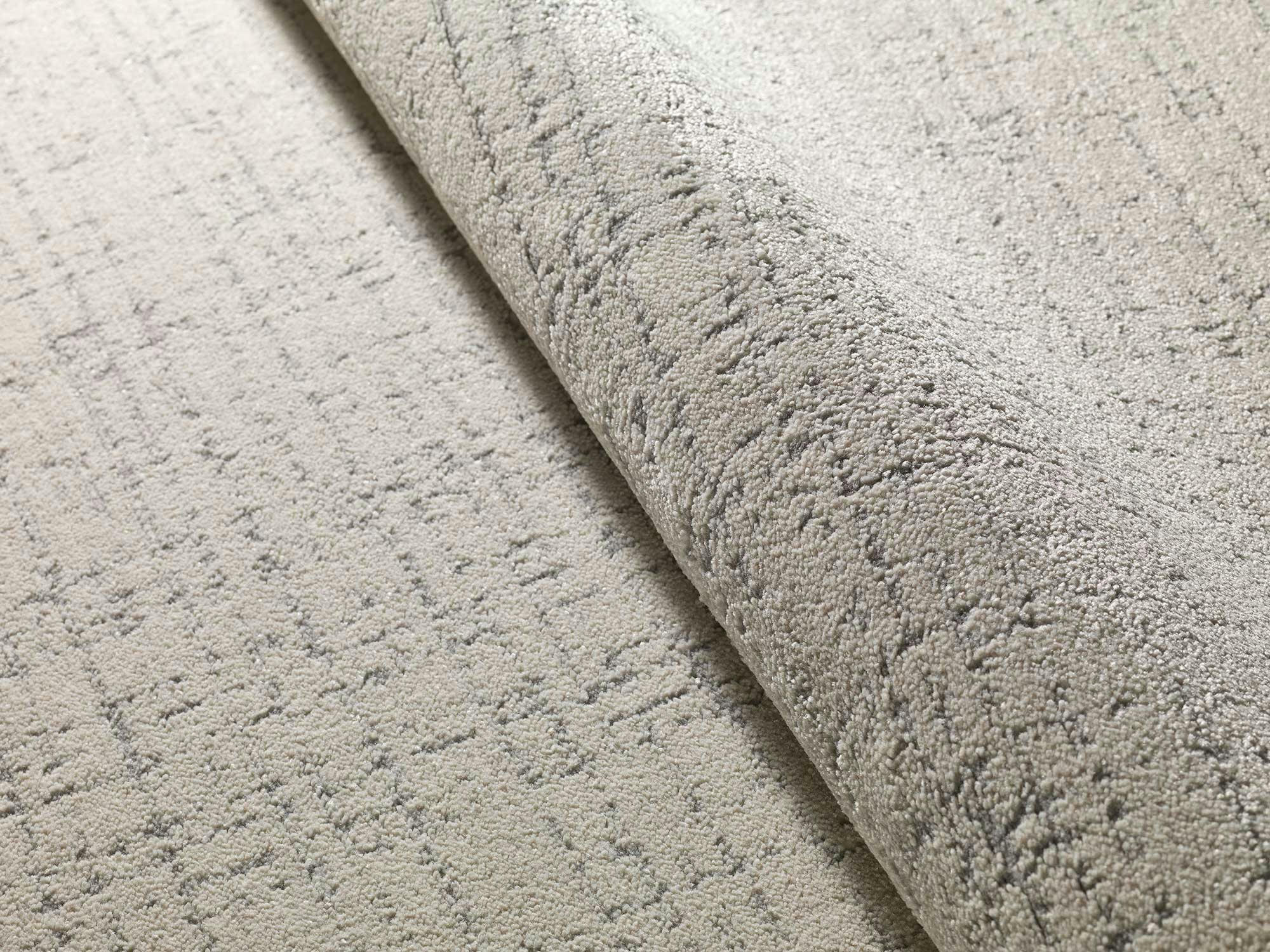 HL-NATURAL - Tapis de style abstrait gaufré en crème, 200X300 cm