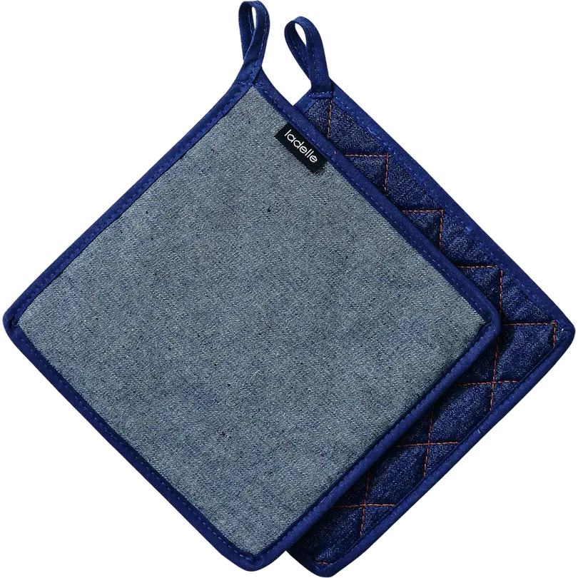 Topfhandschuh 2er-Set Denim