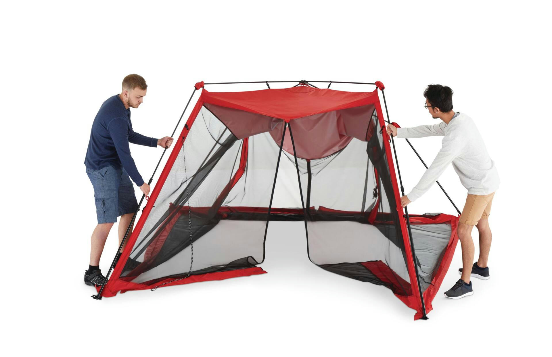 Outbound Zippy 2-Door Screen House/Canopy Tent/Gazebo Camping Shelter, 10-ft x 10-ft