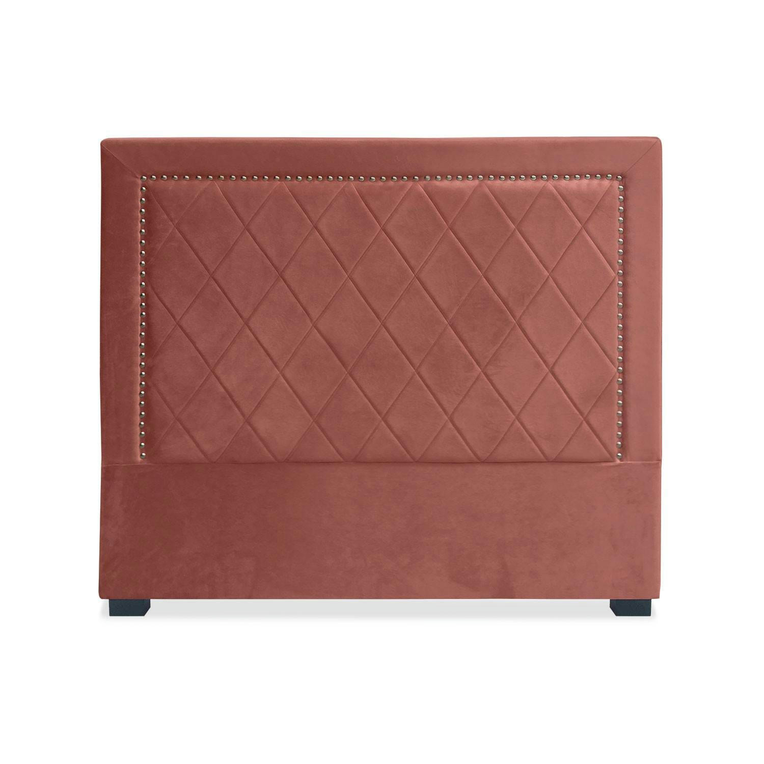 MEGHAN - Tête de lit 140cm velours rose