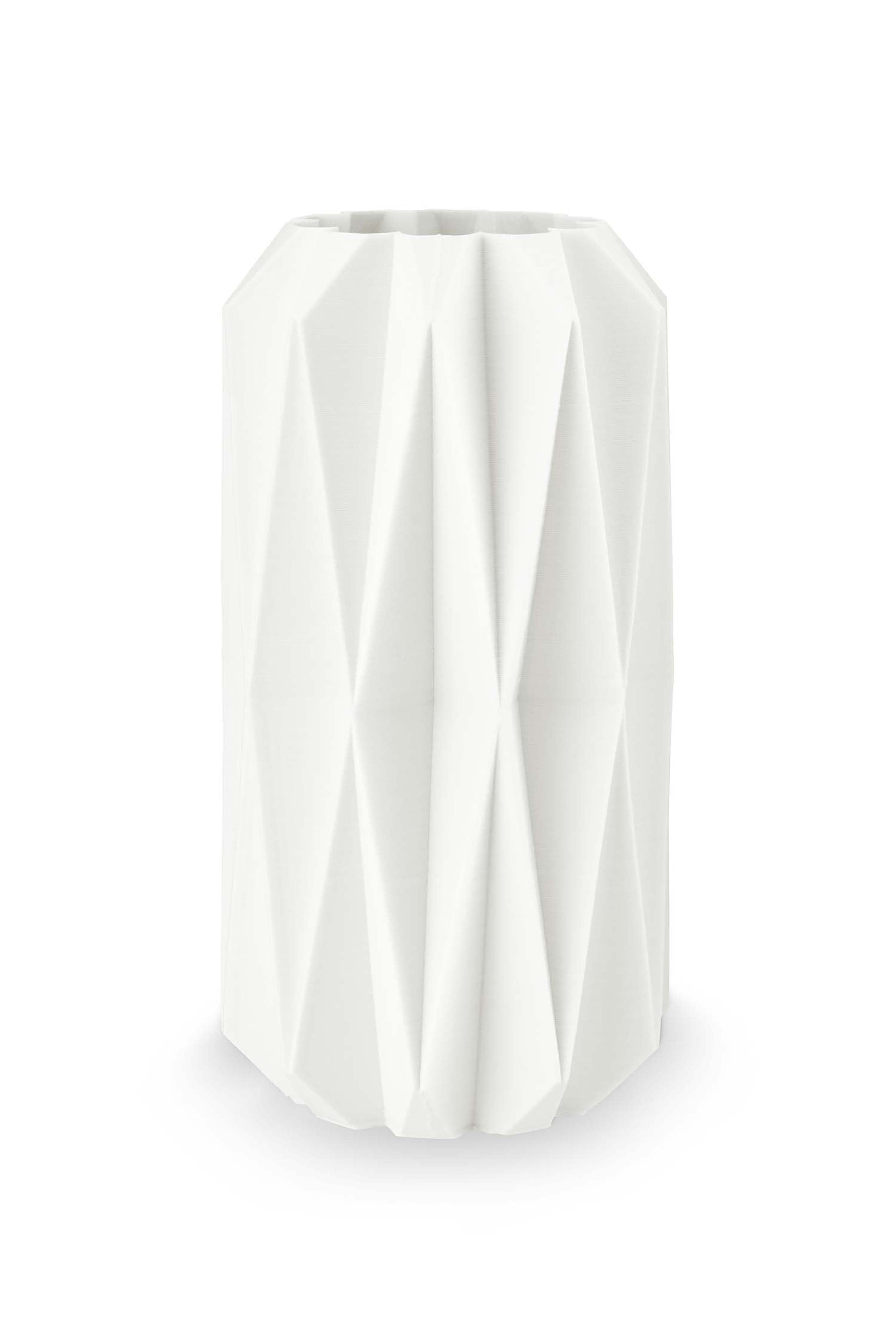 vtwonen Vaas Diamond - Porcelein - 20x27.5cm
