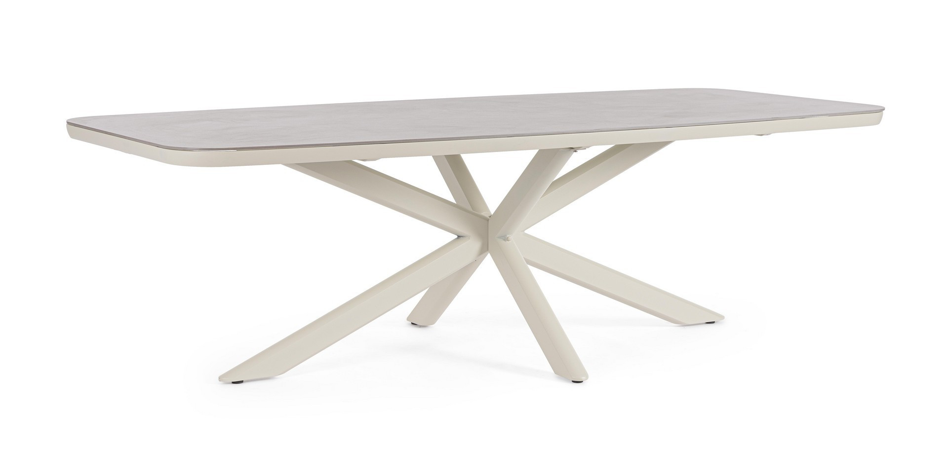 BIZZOTTO stół ogrodowy ISACCO PELICAN240x110 beżowy