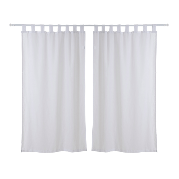 CORTINA 2 PEÇAS 1,30 M X 2,30 M VOIL LUMIÉRE