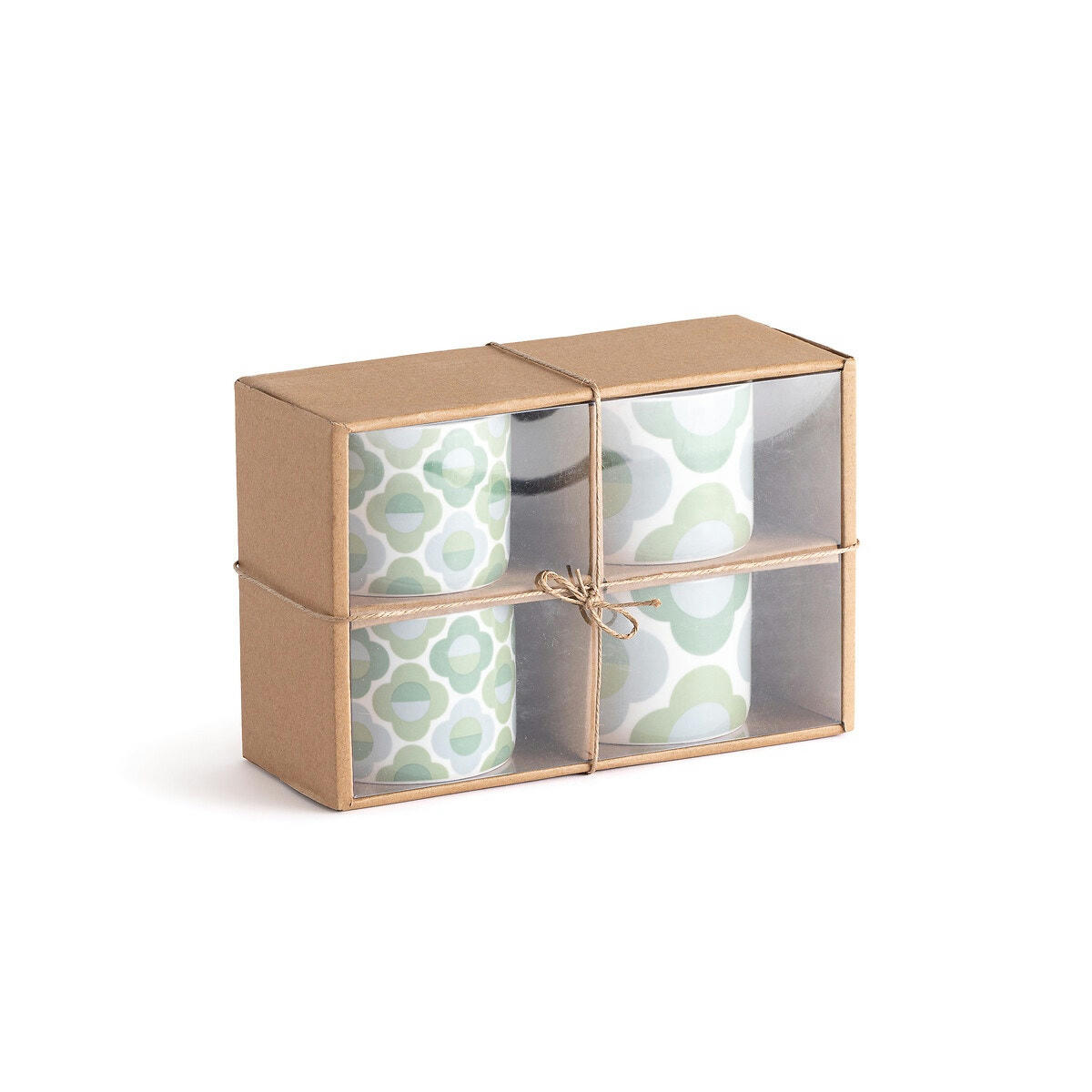 Lot de 4 tasses, porcelaine, Venty