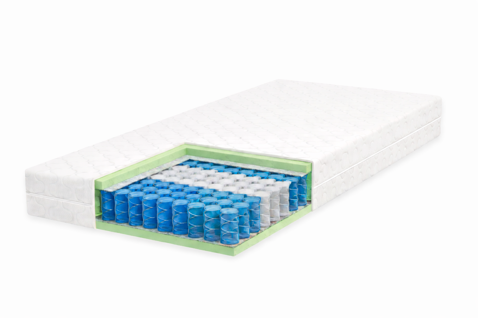 Materac Pocket Lux 90x200 Kieszeniowy 7 Stref Komfortowy AntyalergicznyHIT