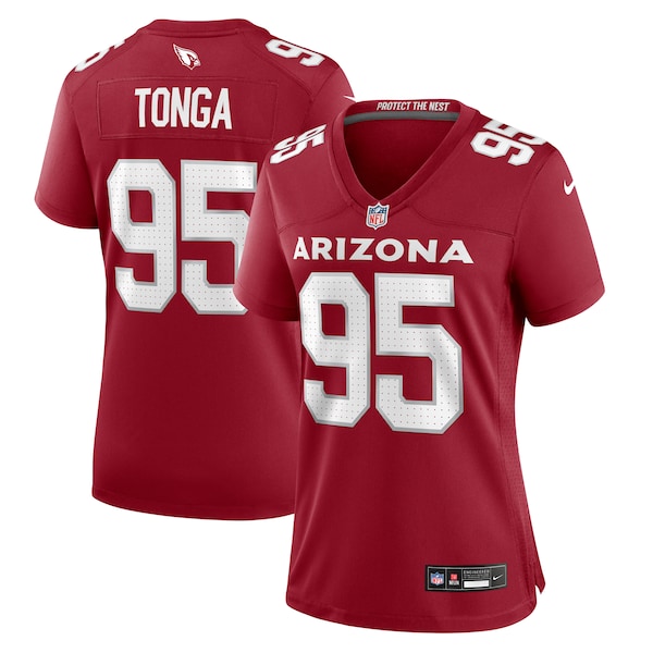 Khyiris Tonga Arizona Cardinals Nike Women's  Game Jersey -  Cardinal