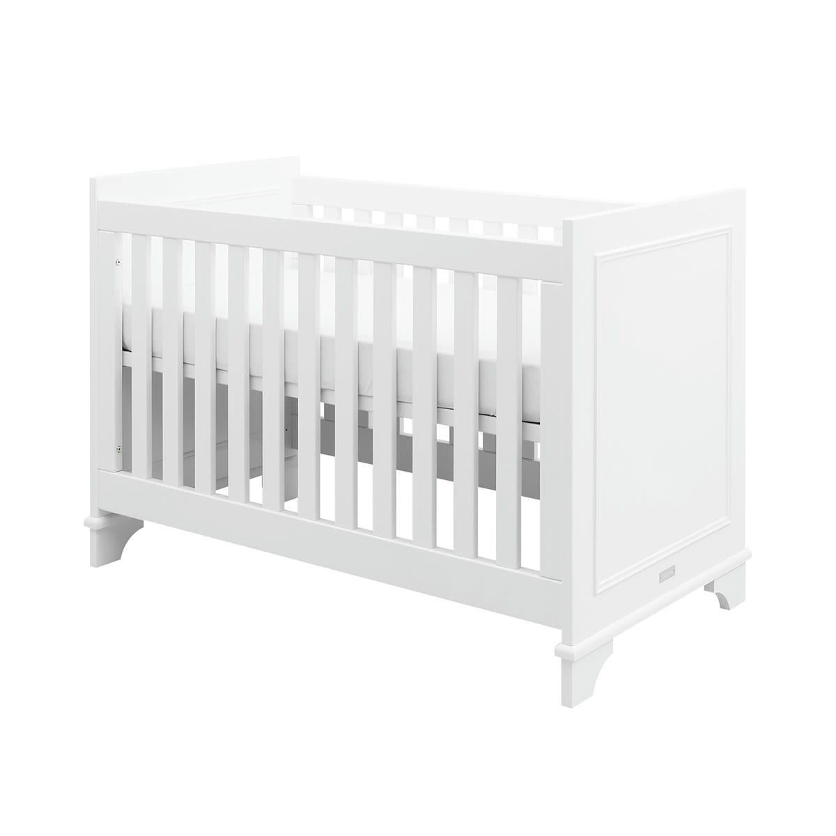 CHARLOTTE - Lit bébé 60x120 blanc
