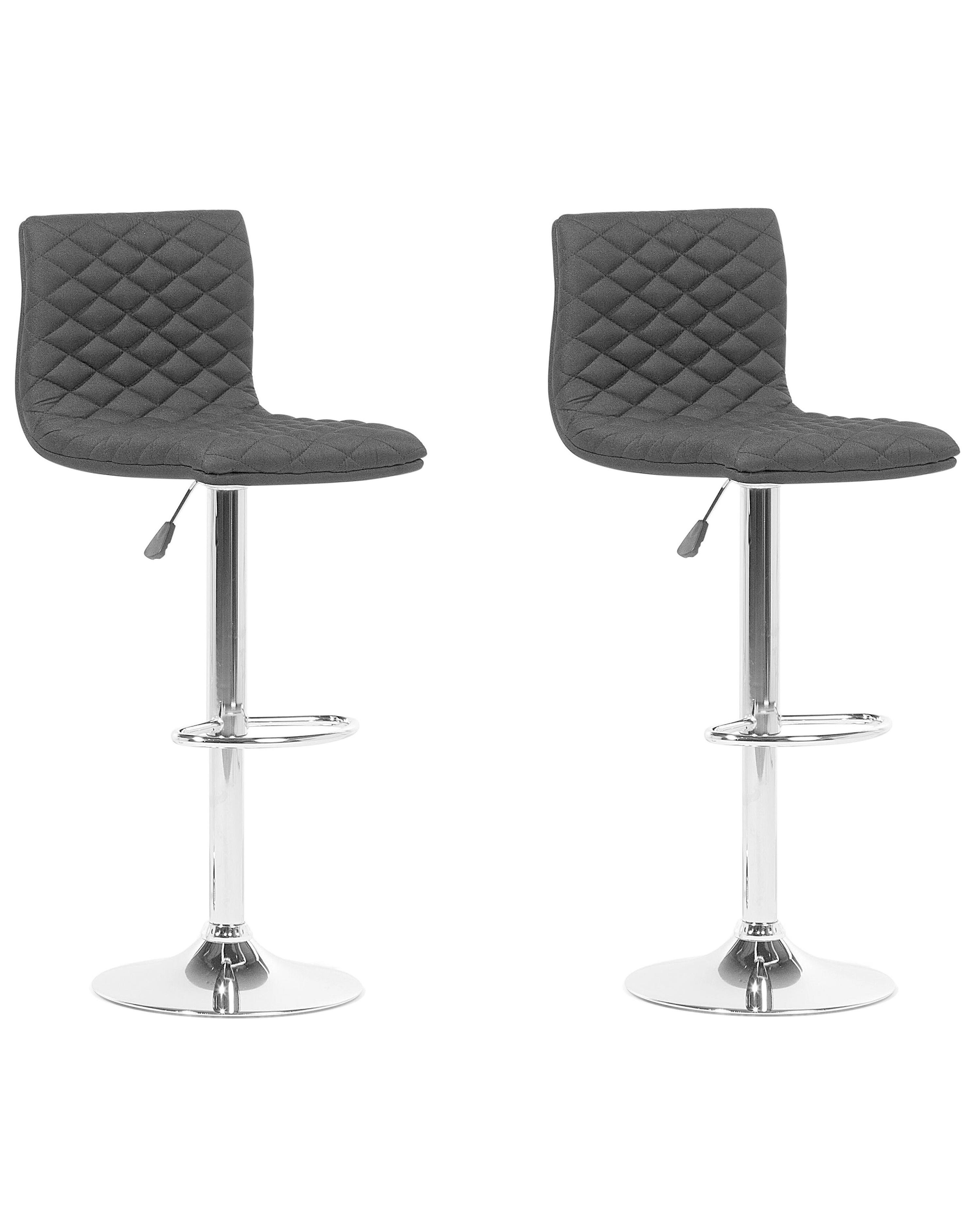 Desk Chair ORLANDO Faux Leather Black