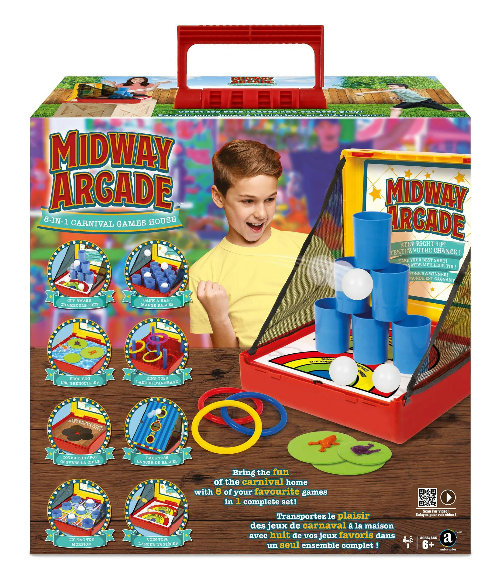 8-in-1 Carnival Games House