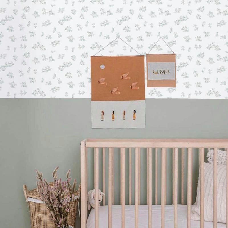 COTON BIO FIGUIER - Papier peint intissé imprimé figuier