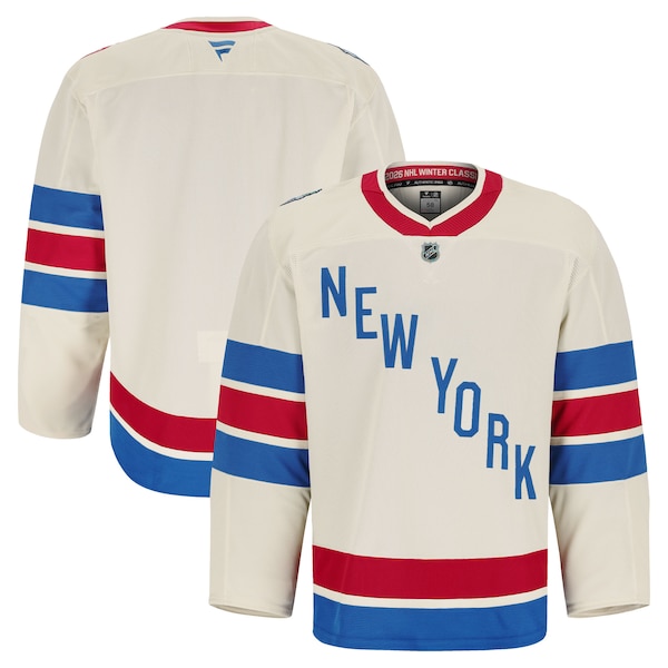 New York Rangers  2026 NHL Winter Classic Authentic Pro Jersey - Beige
