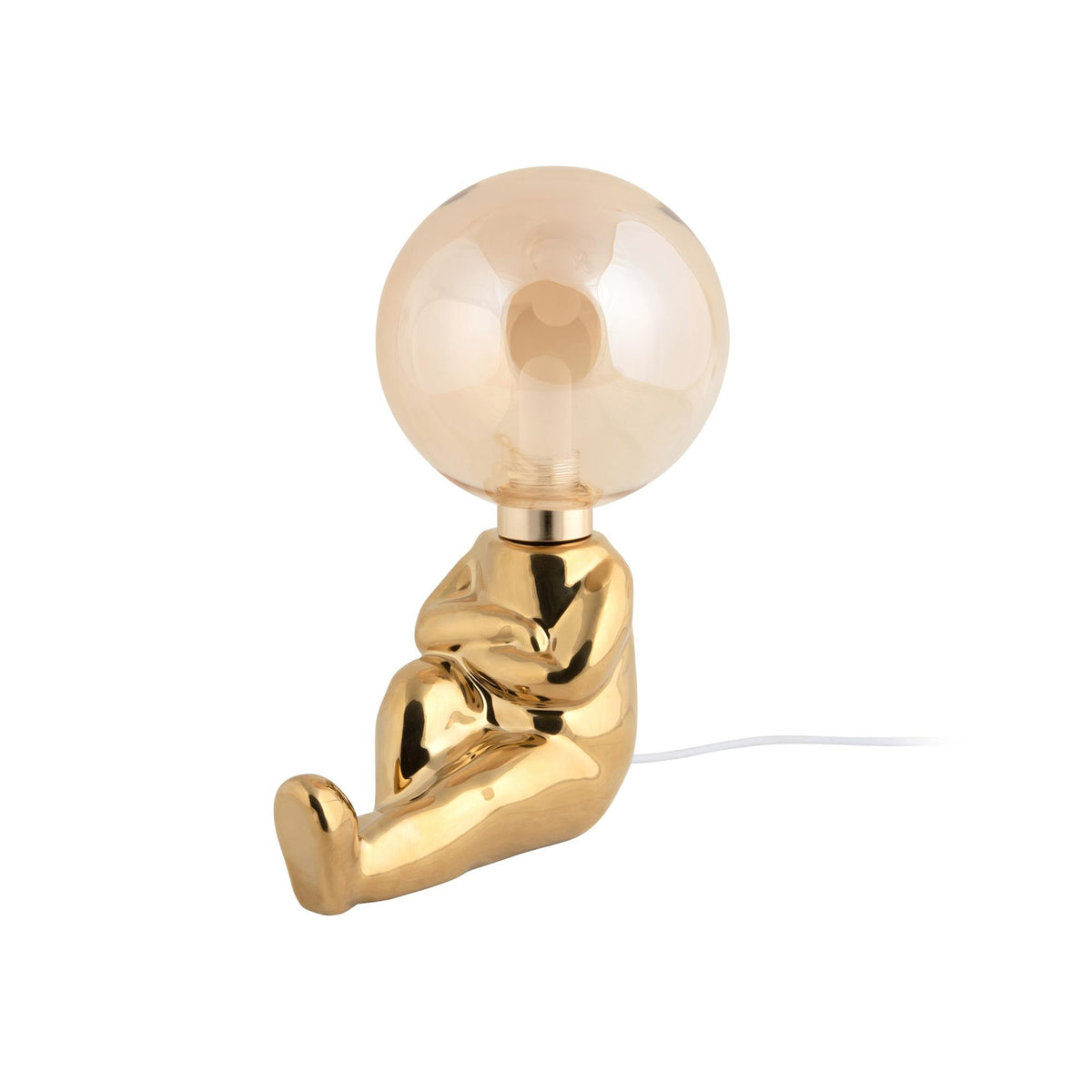 Leitmotiv tafellamp Joey LED - goud - 16.5x12x22.5cm