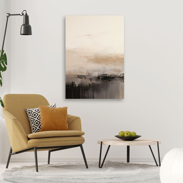 Feeby Obraz na płótnie, Abstrakcja Lofty Beżowy 40x60