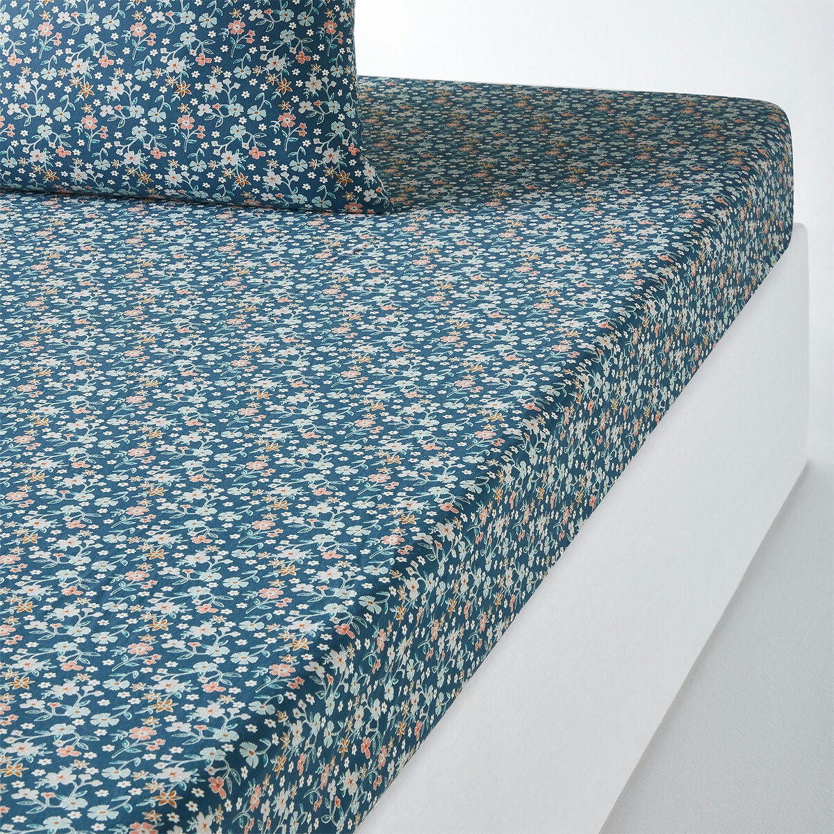 Drap housse coton lavé, Jane