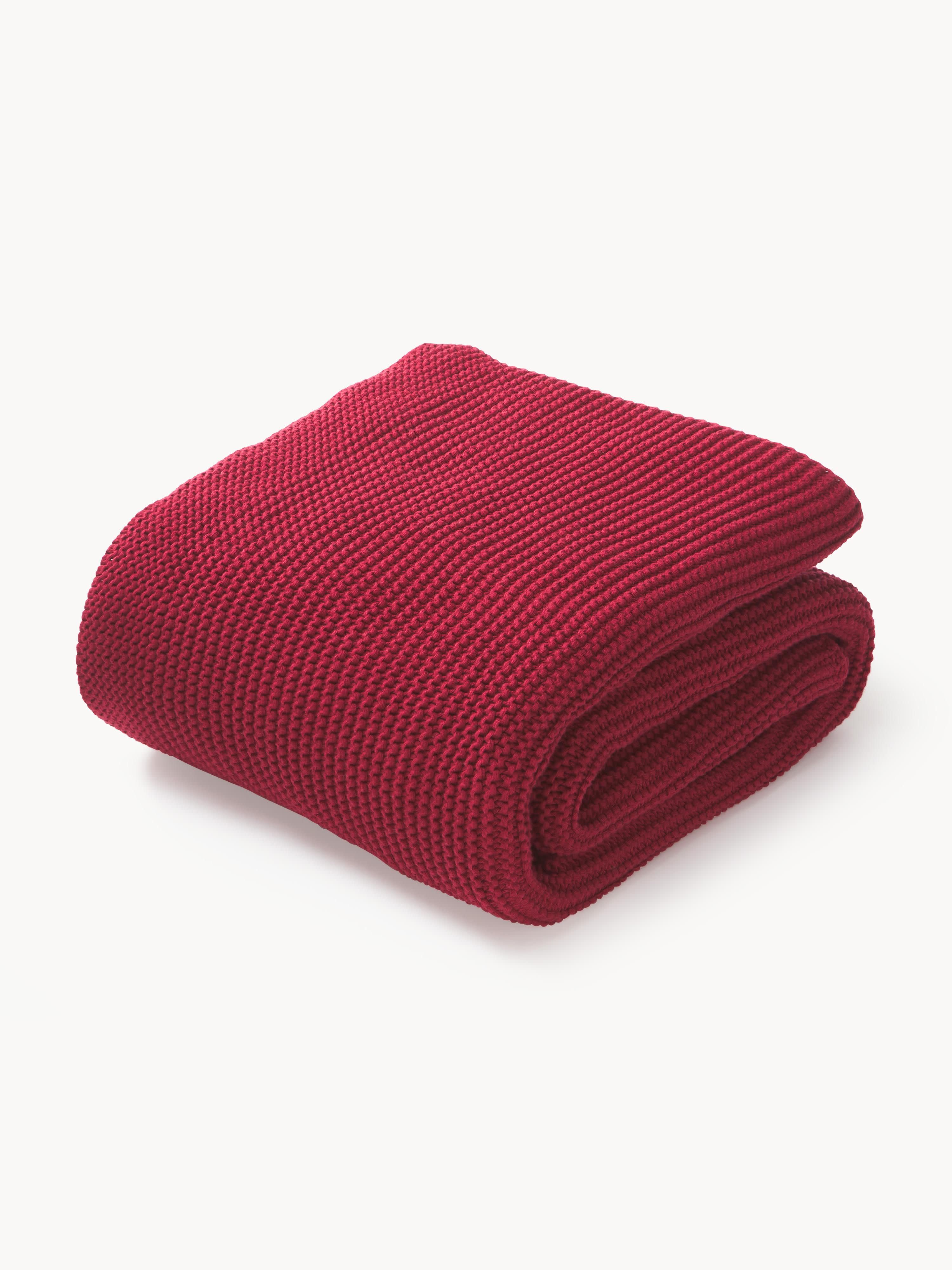 Strickdecke Adalyn aus Bio-Baumwolle