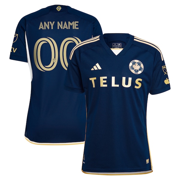 Vancouver Whitecaps FC adidas 2024 The 50 Authentic Custom Jersey - Navy