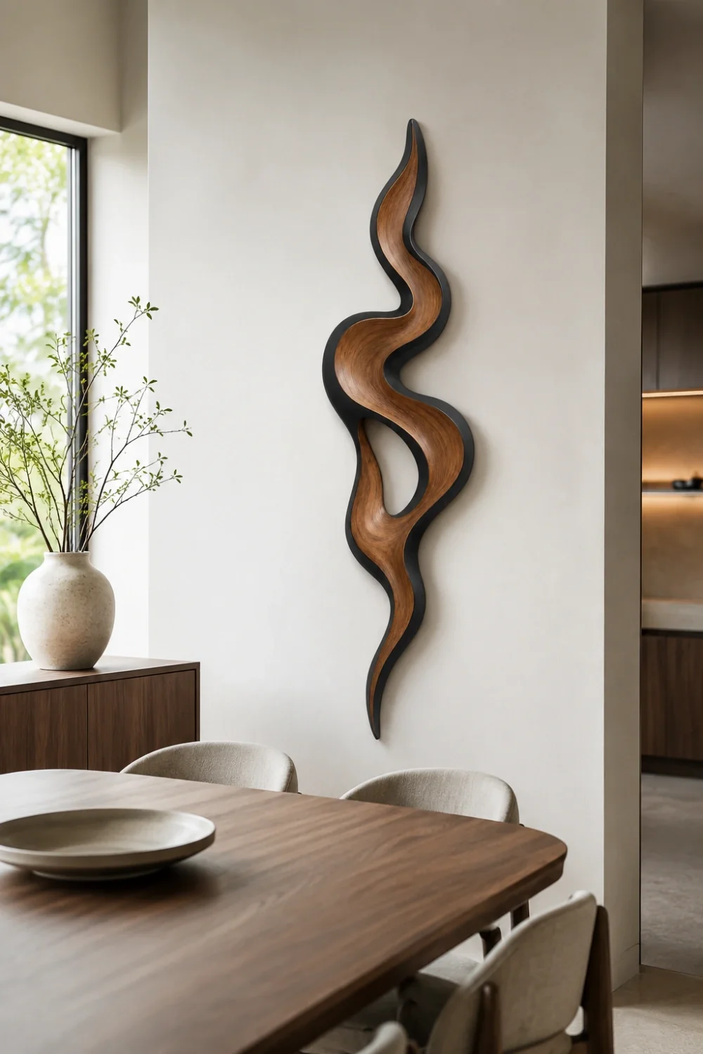 Abstract Wood Wall Art #QAB016