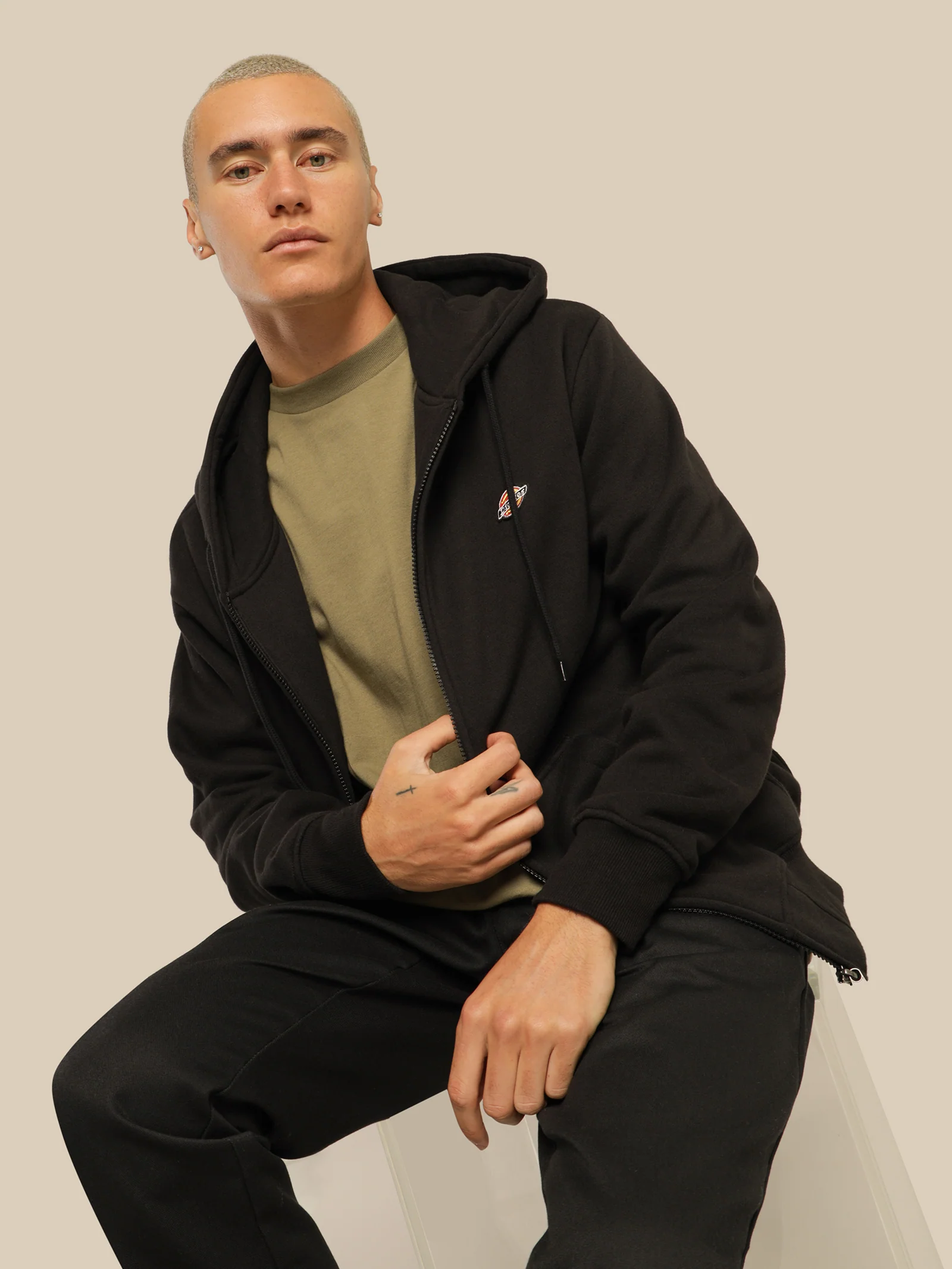 H.S Rockwood Zip Through Hoodie
