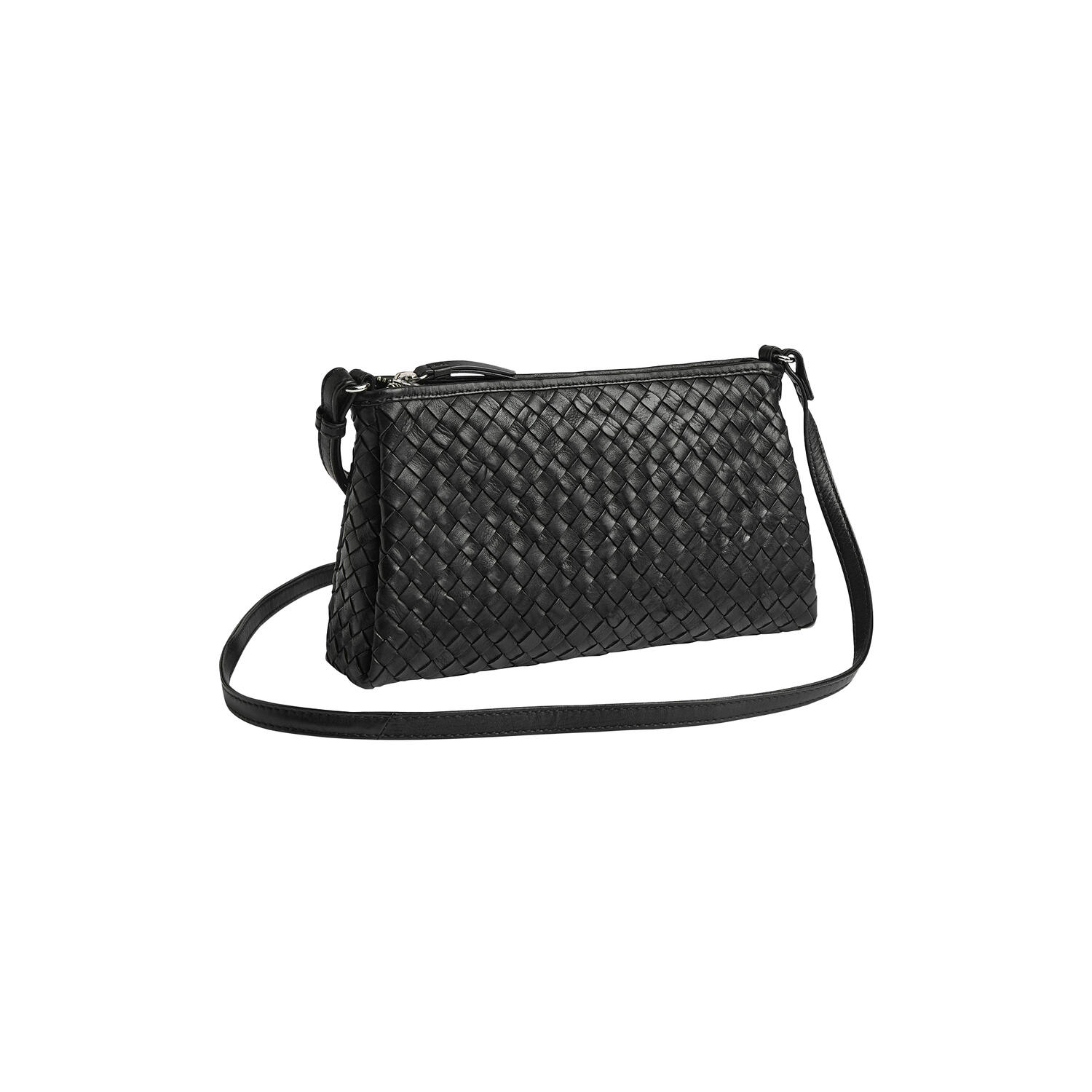 MarciMBG Crossbody Bag Weave, black