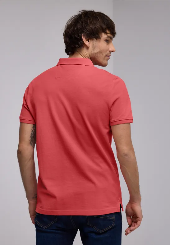 Piqué-Poloshirt mit Logo