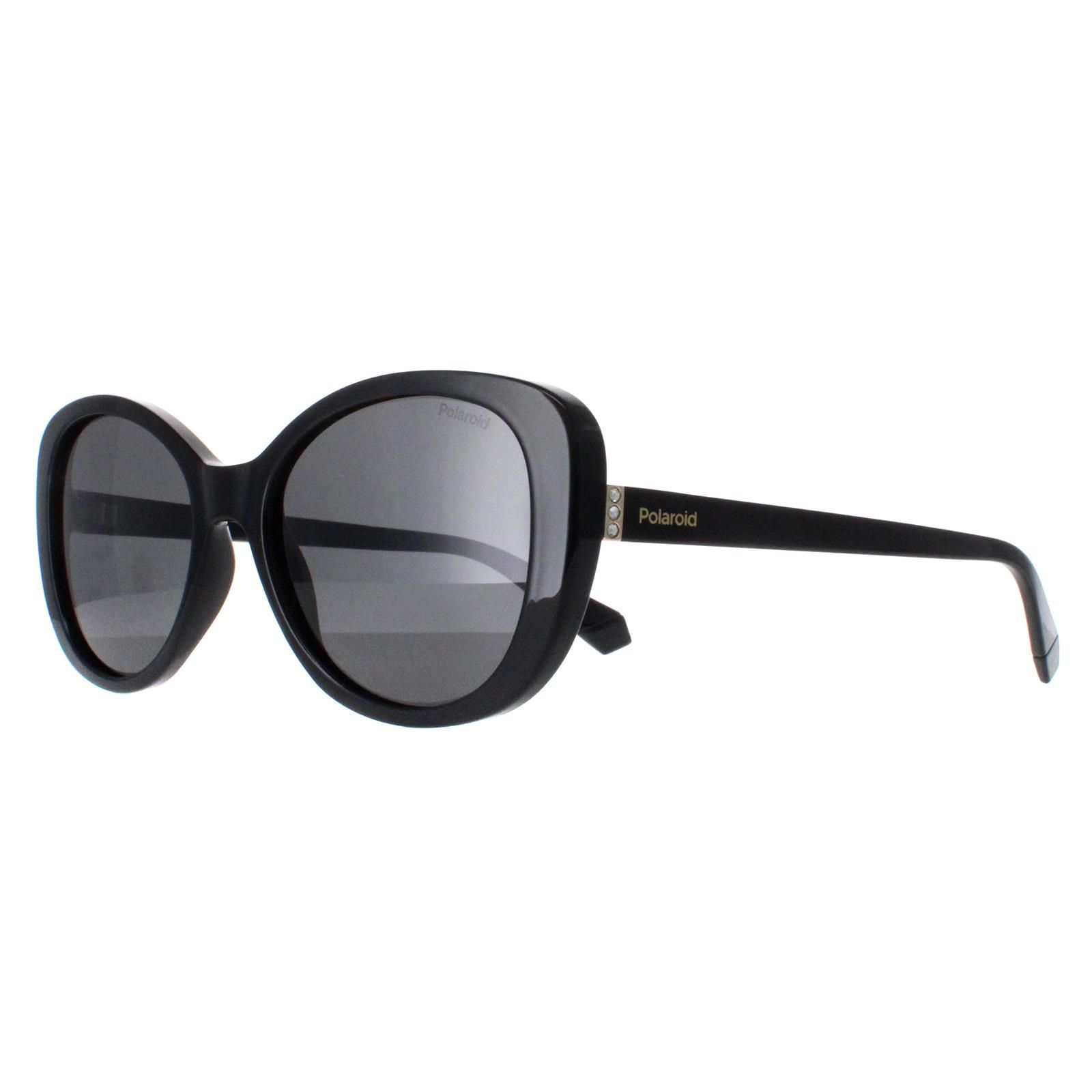 Polaroid Butterfly Black Grey Polarized PLD 4154/S/X