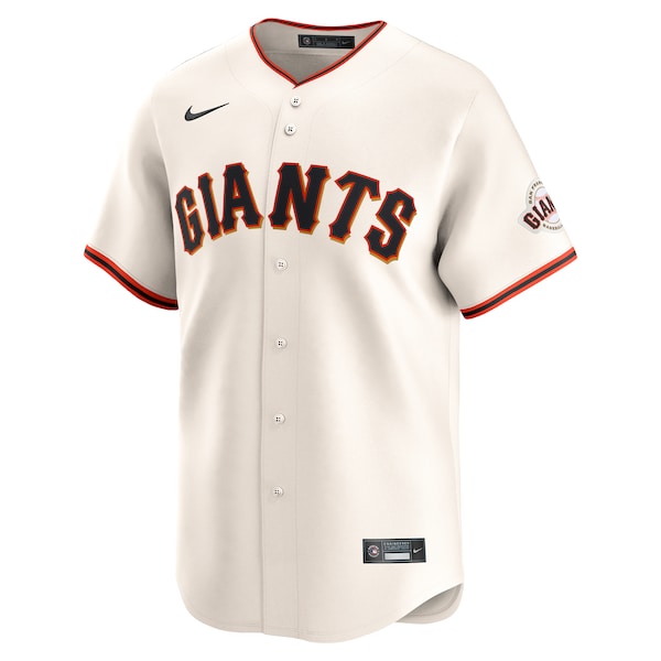 Kyle Harrison San Francisco Giants Nike Home Limited Player Jersey - Cream