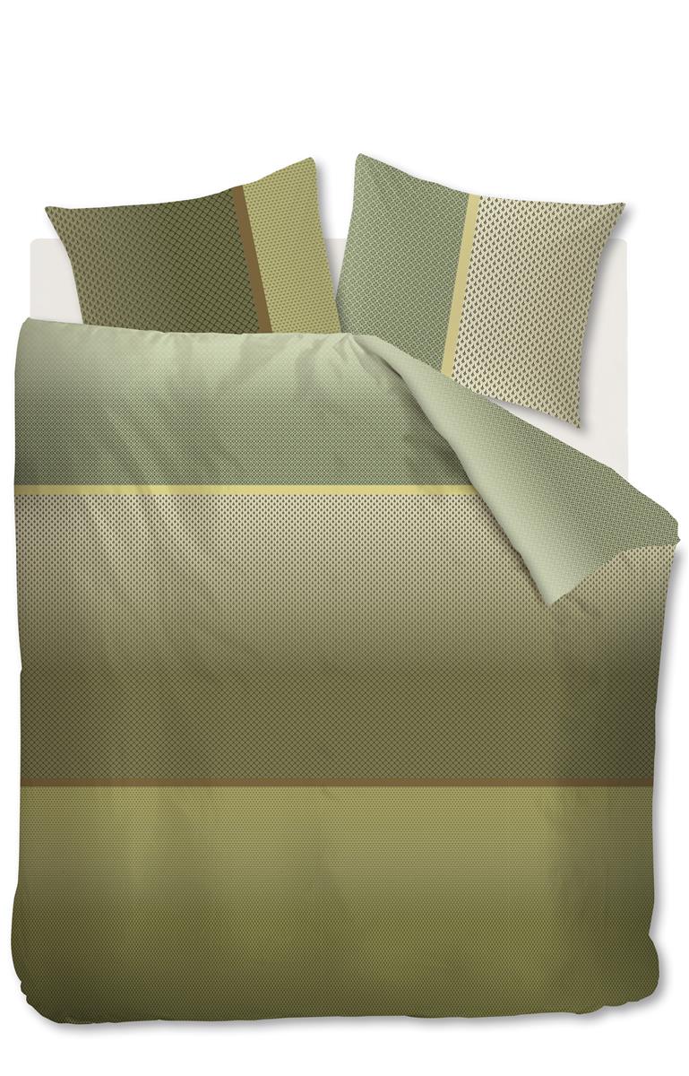 Kardol dekbedovertrek Alluring - 240x200/220 cm - olijfgroen