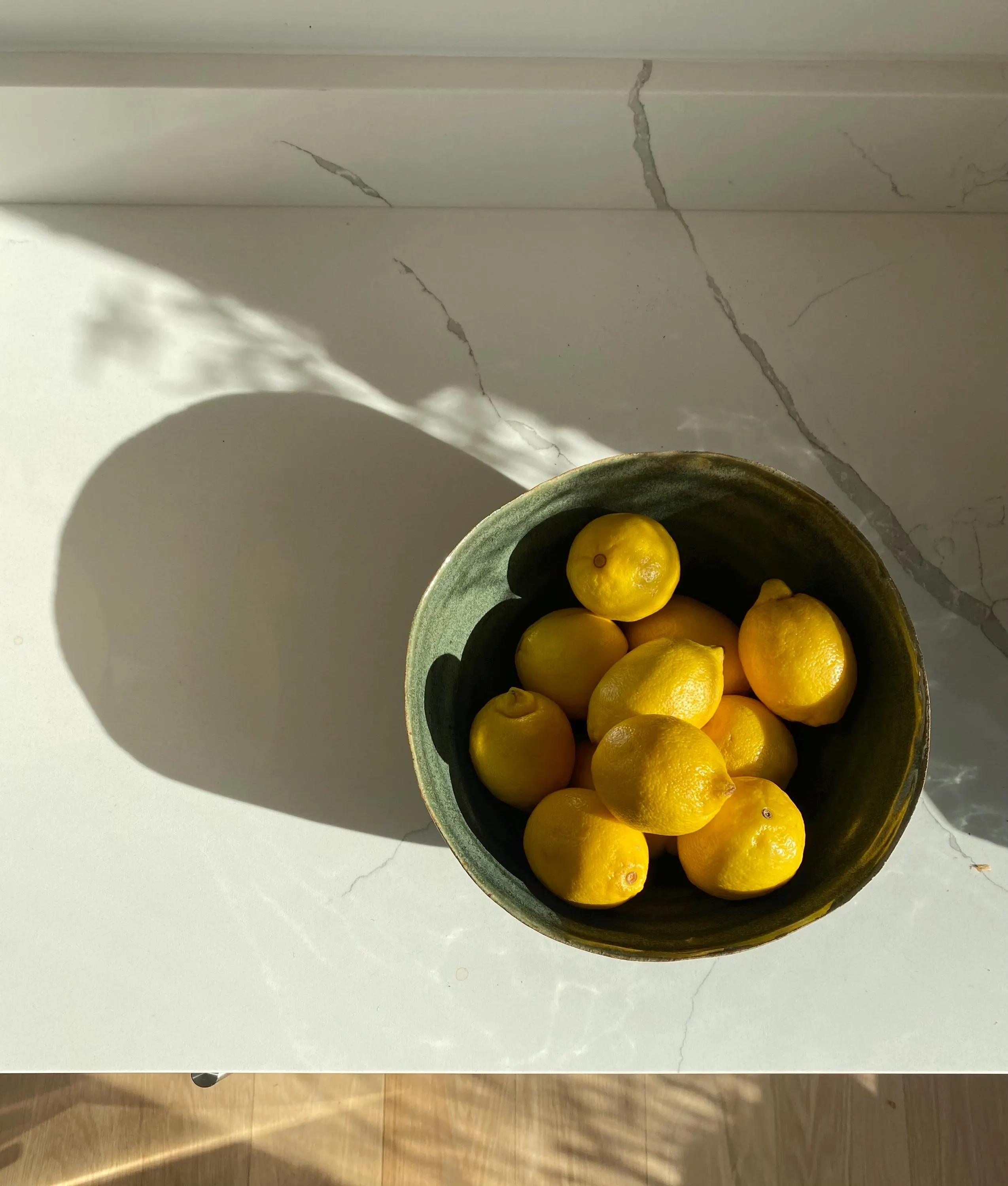 Handmade large ceramic bowl | Natural green glazes | Made to Order | Custom glazes Available!