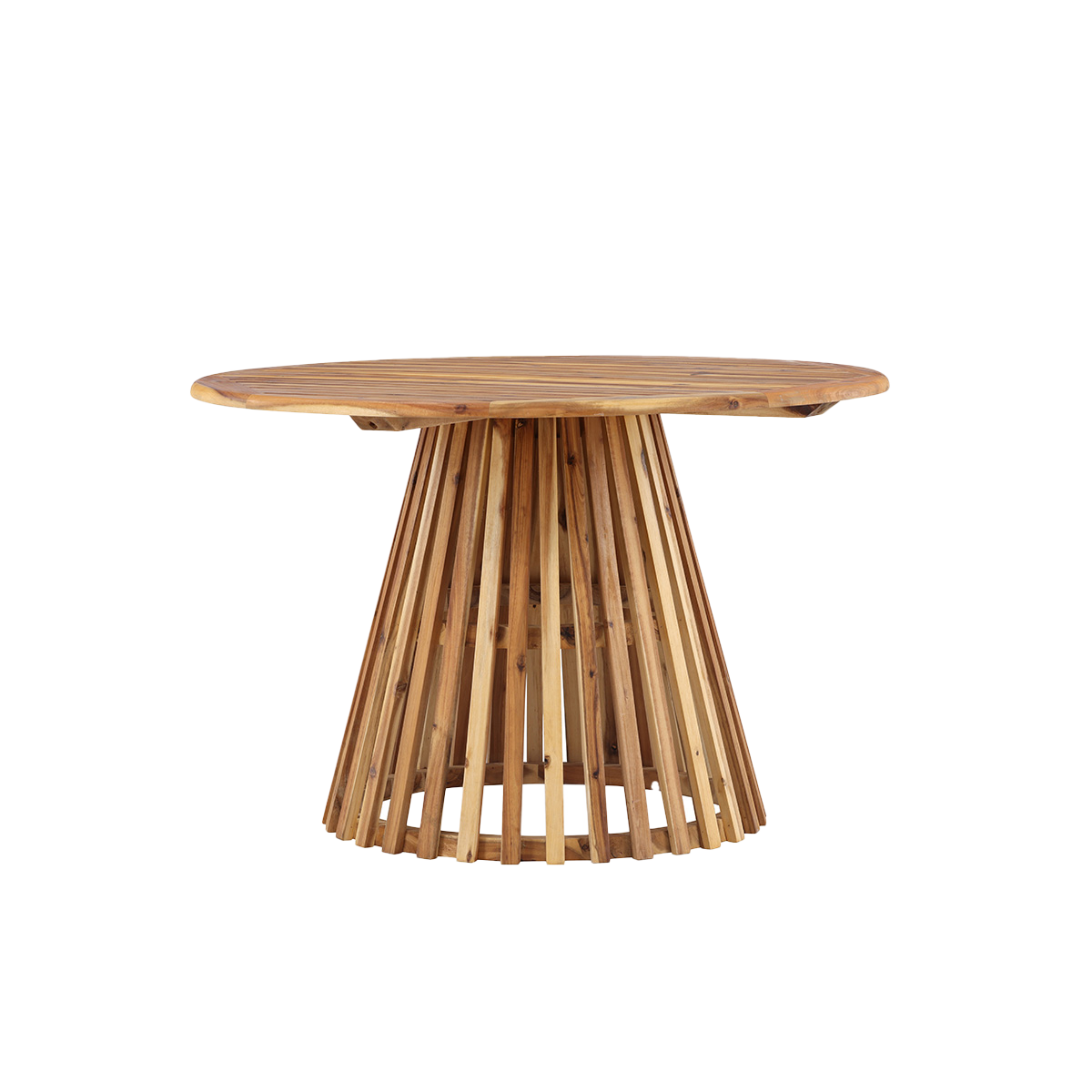 Nest outdoor Malin Ronde Houten Tuintafel Acaciahout - Ø 120 cm