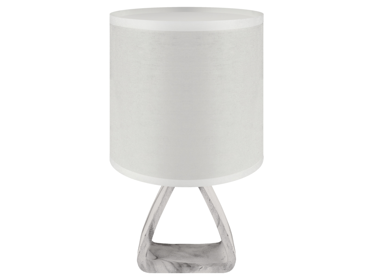 Lampa stołowa Atena ceramiczna biała
