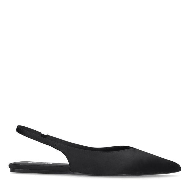 Zwarte slingbacks