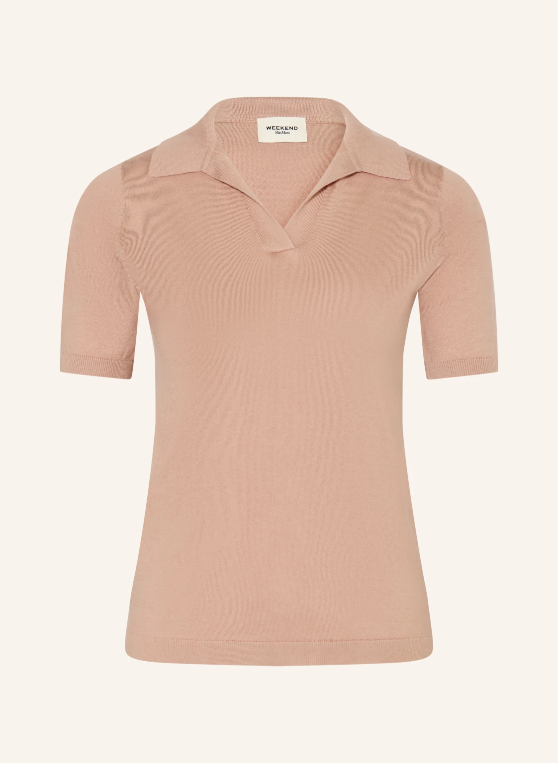 WEEKEND Max Mara Strick-Poloshirt RONCOLO mit Seide