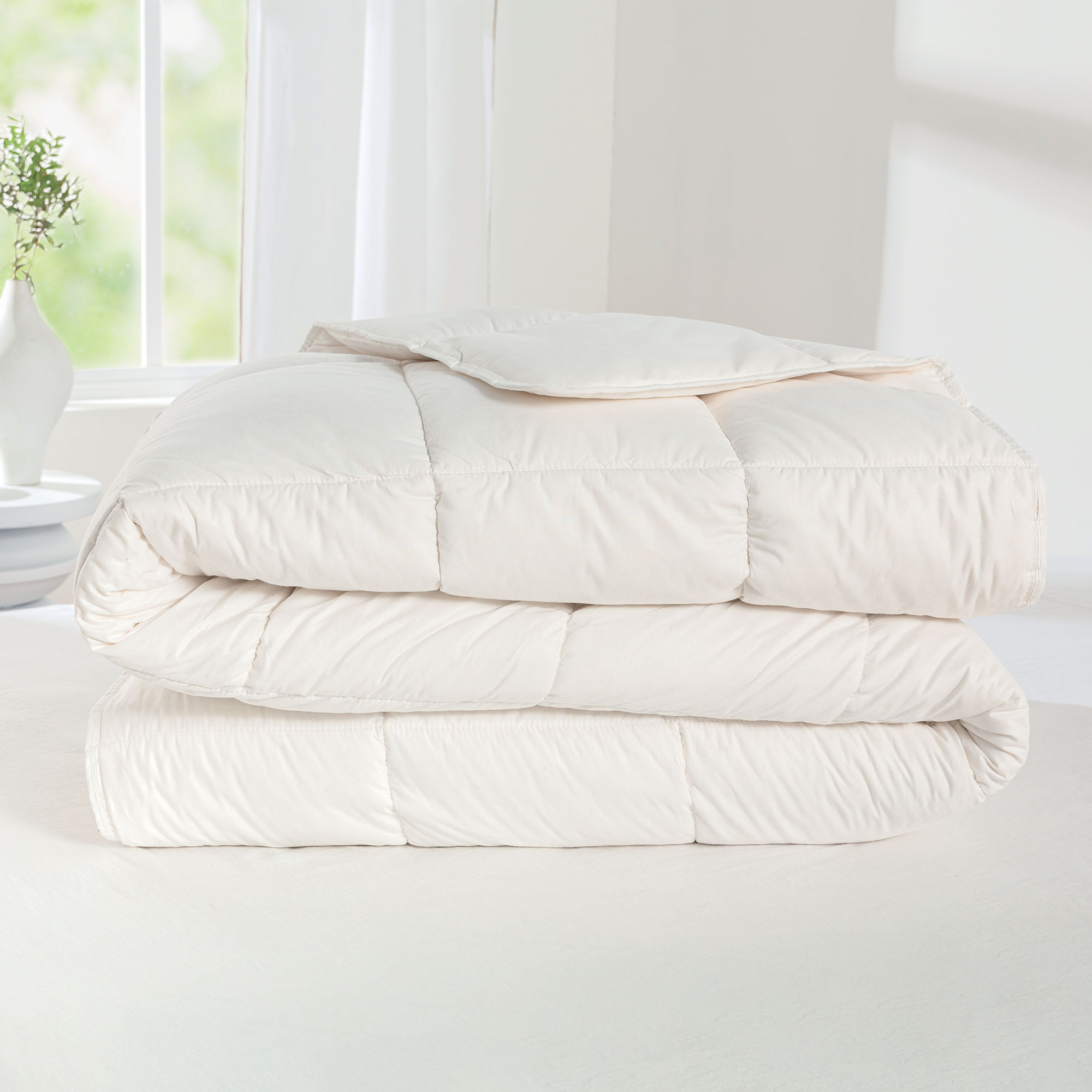 Pack 2 couettes tempéréesConfort Coton