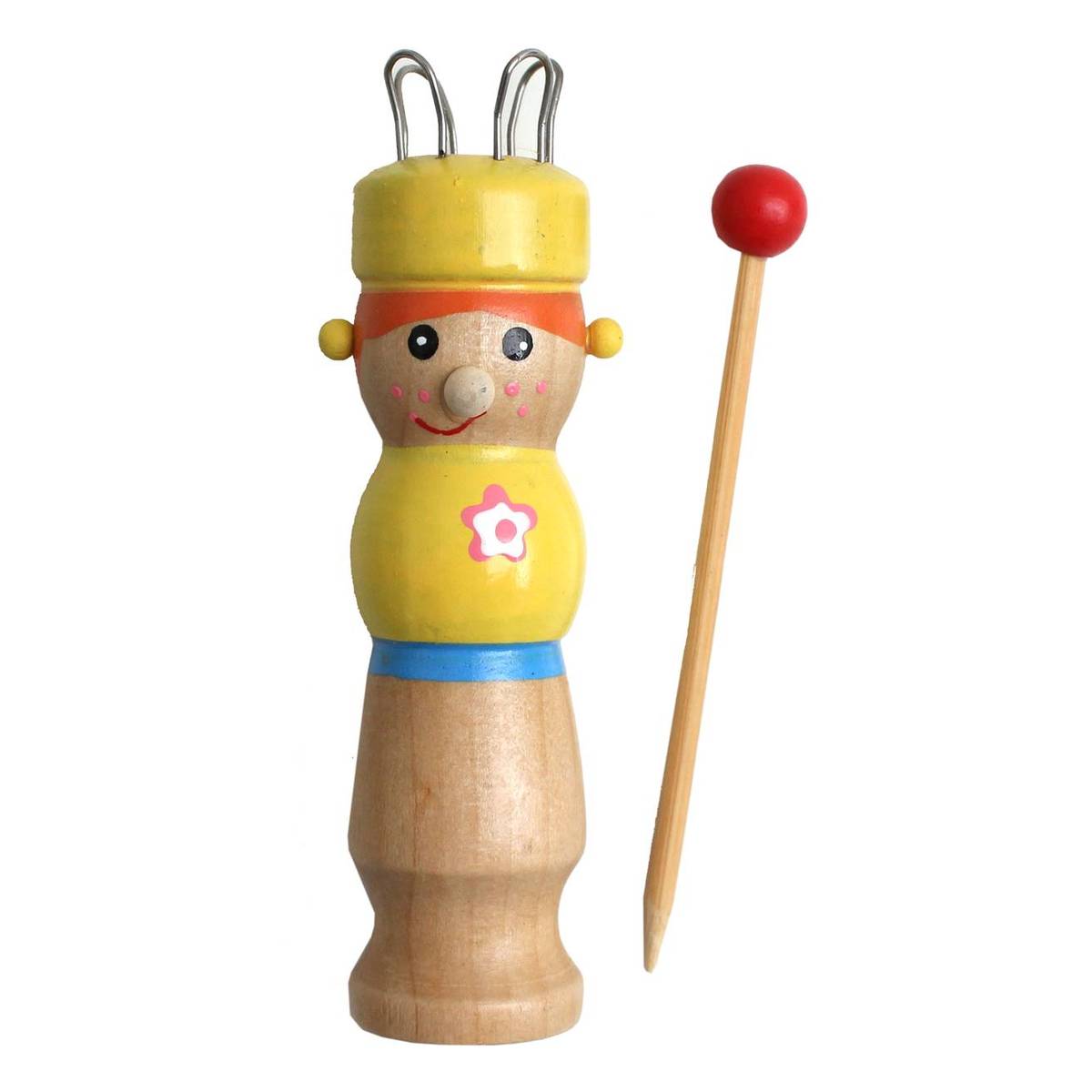 Flower Knitting Dolly