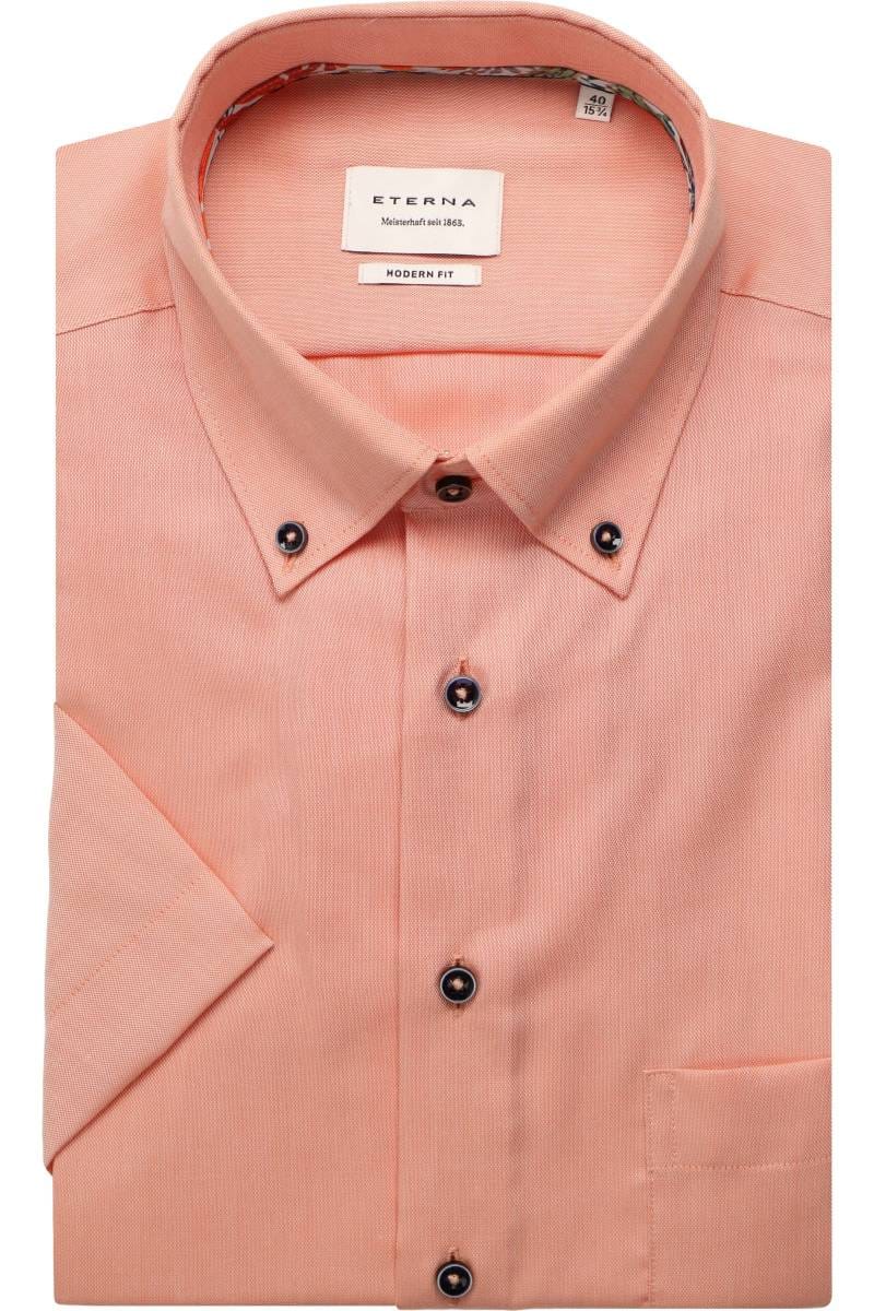 ETERNA Modern Fit Hemd orange, Einfarbig