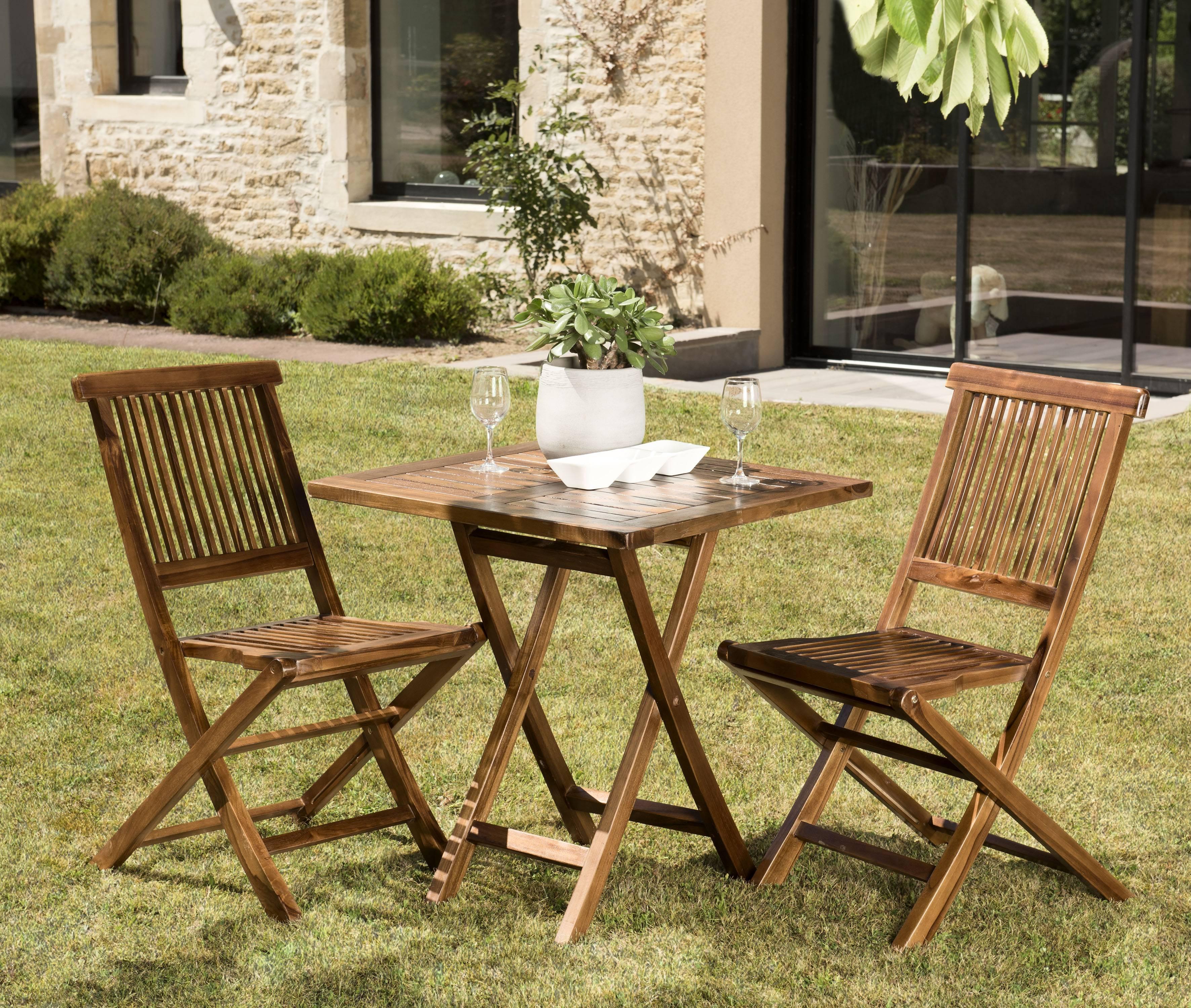 Tuinset Hedda teakhout