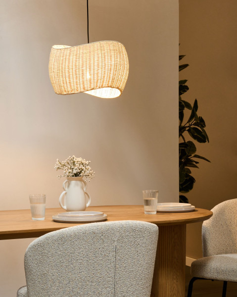 Lampa wisząca COAMO Rattan Naturalny