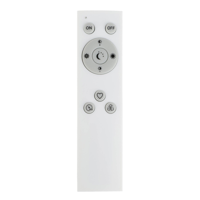 Plafonnier LED Campaspero gris dimmable Ø 29,5 cm 14 W EGLO
