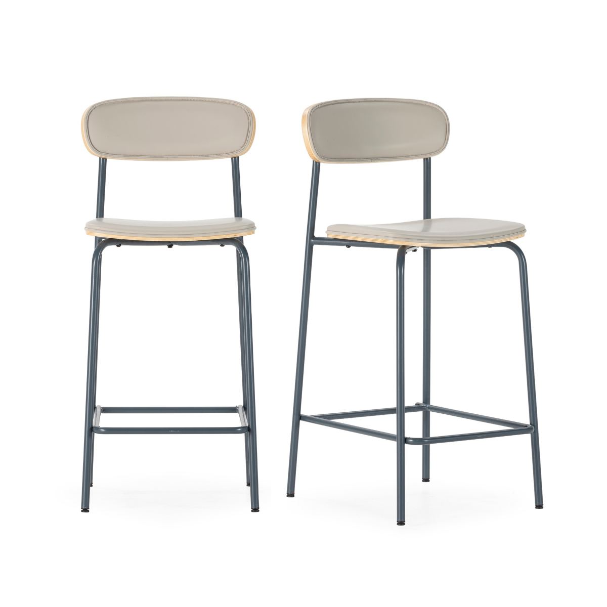 Calicosy - Barkrukken (Set van 2) TESS 50x41x95 cm