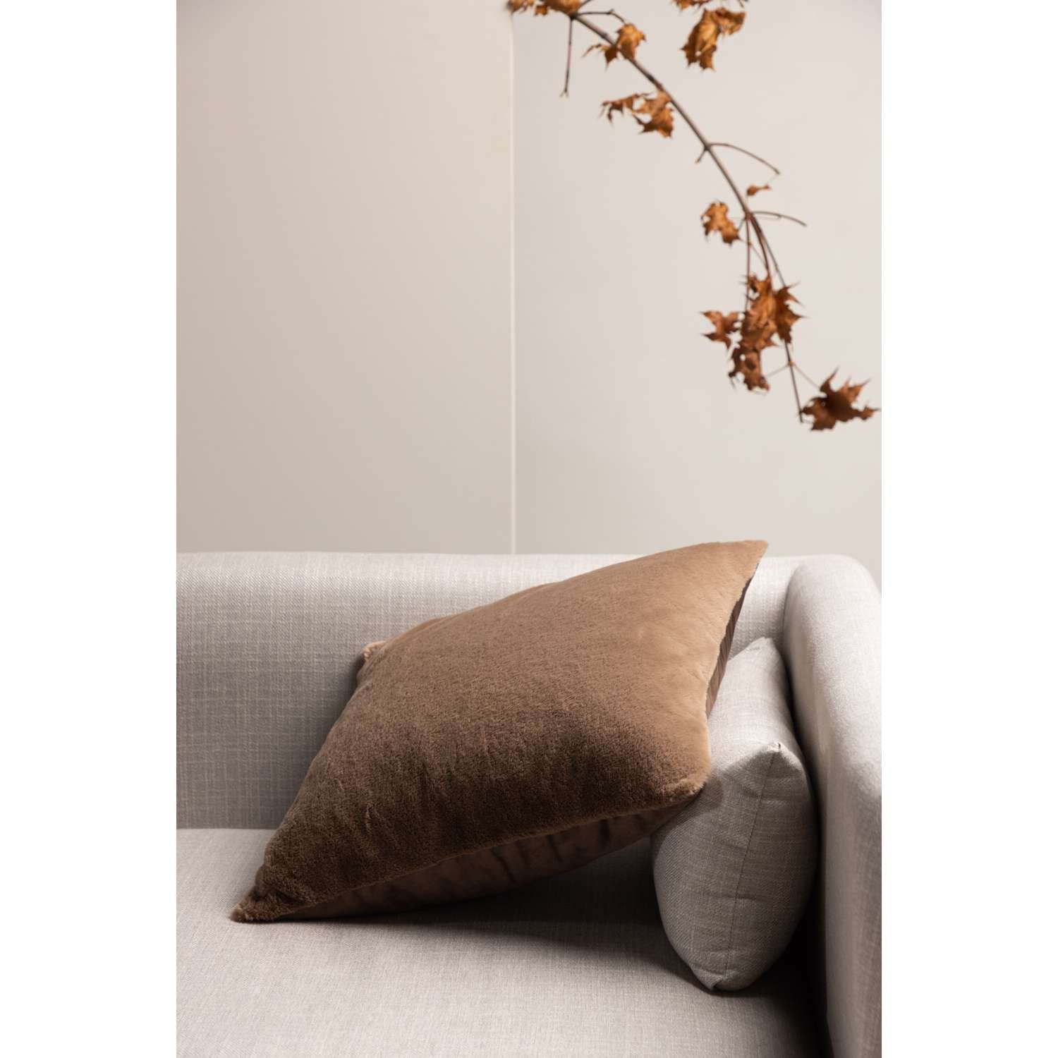 Venture Home Thea Kussenhoes 50x50 - Bruin
