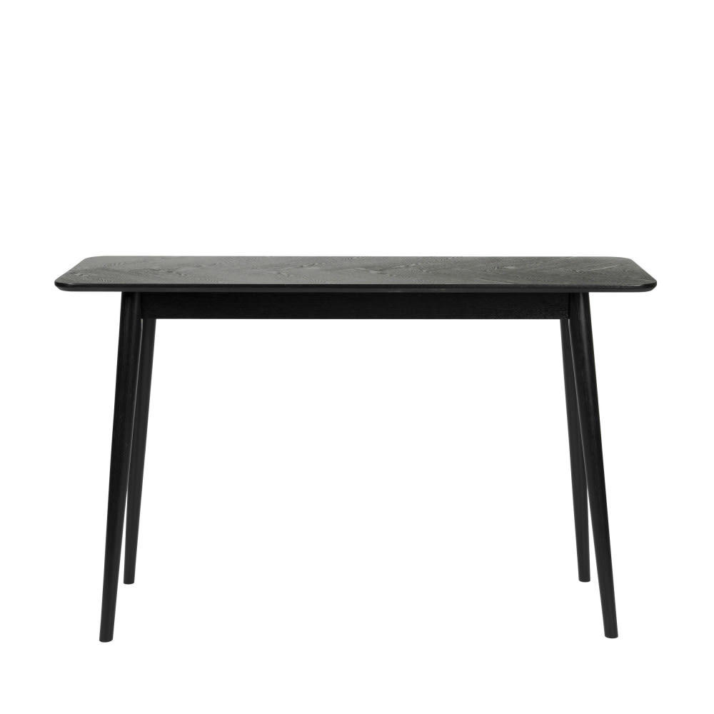 FABIO - Console en bois 120x40cm noir