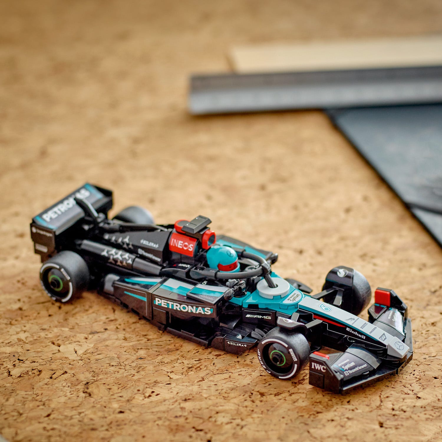 Auto da corsa Mercedes AMG F1 W15 - Lego Speed Champions