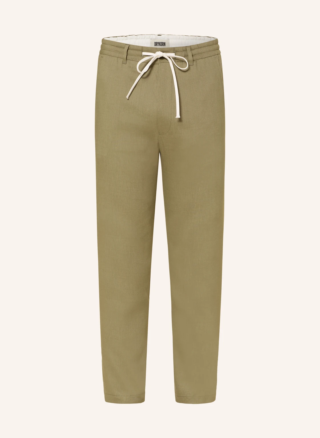 DRYKORN Hose DEGER im Jogging-Stil Regular Fit mit Leinen