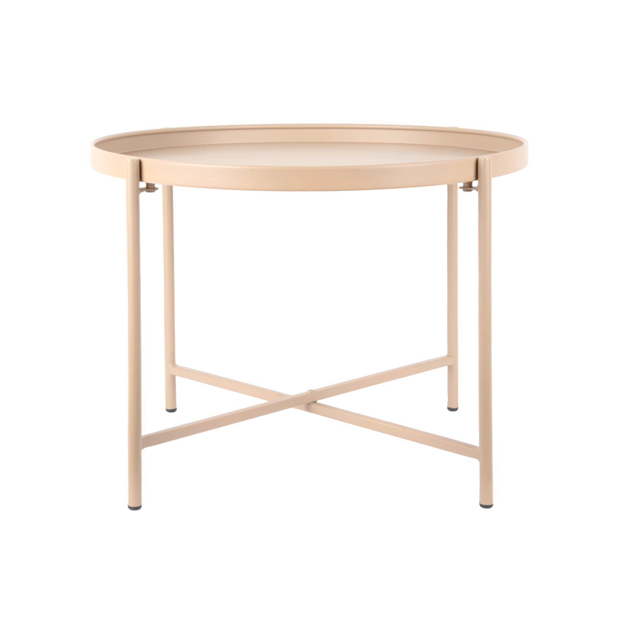 Leitmotiv salontafel Meseta - bruin - 50x50x38.5cm