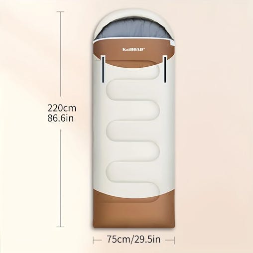 NNETM 1-Person Winter Sleeping Bag Warm