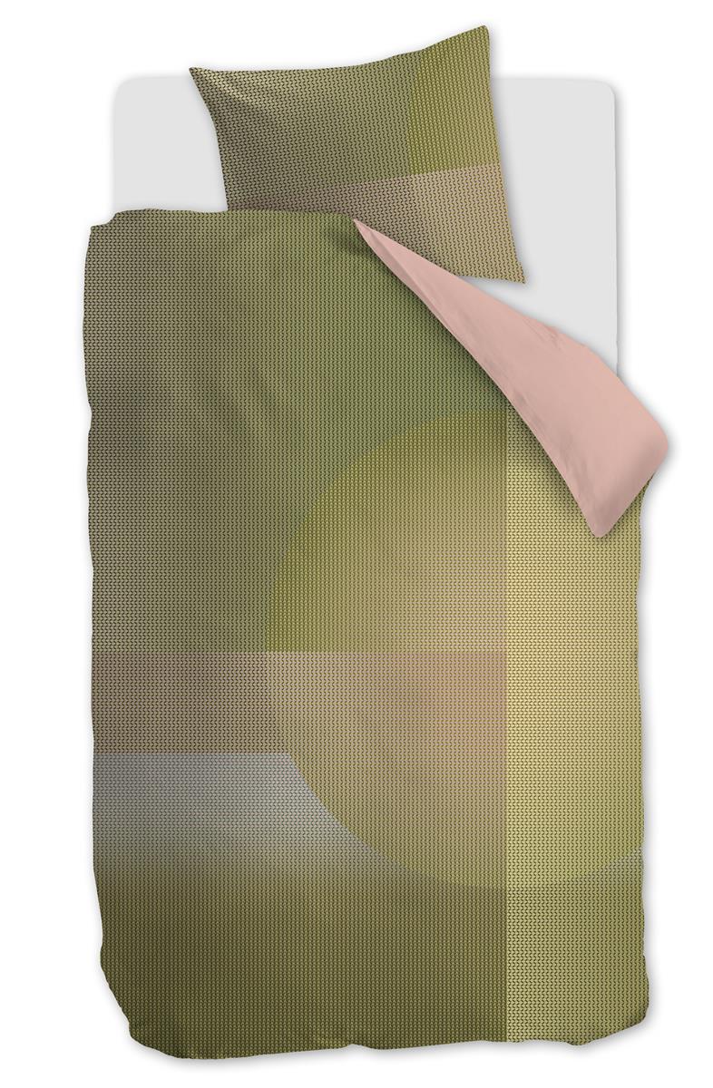 Beddinghouse Dutch Design Glossy dekbedovertrek - 140x200 220 - Groen