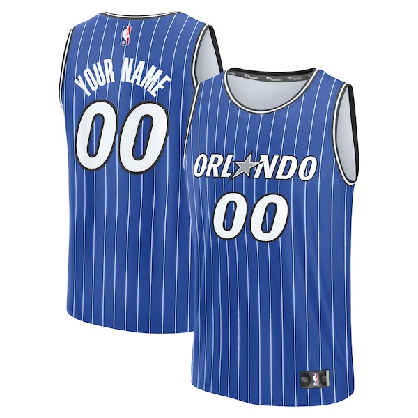 Orlando Magic  Youth Fast Break Replica Custom Jersey - Icon Edition - Blue/White